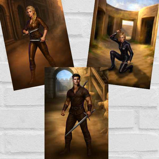Rage and Harm - Charakterkarten-Set