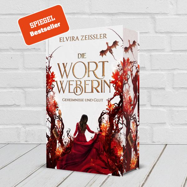 Cover "Wortweberin: Geheimnisse und Glut"